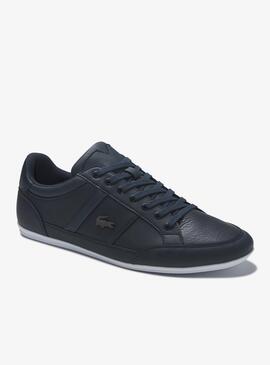 Baskets Lacoste Chaymon Bleu Marine pour Homme