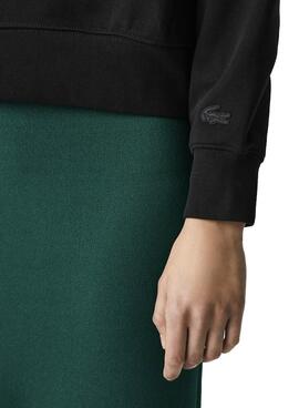 Sweat Lacoste Live Noire pour Femme