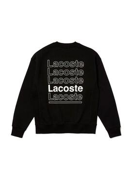 Sweat Lacoste Live Noire pour Femme