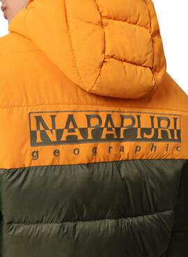 Veste Napapijri Alay Vert pour Homme