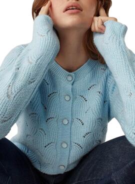 Veste Naf Naf Knitted Calado Pour Femme