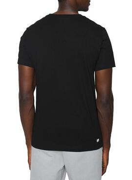 T-Shirt Lacoste Sport Logo Noire pour Homme