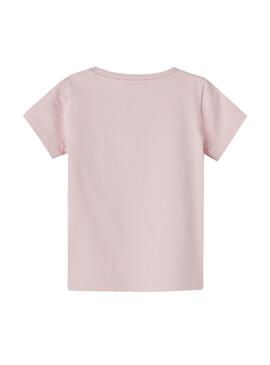 T-Shirt Name It Tanna Rosa pour Fille