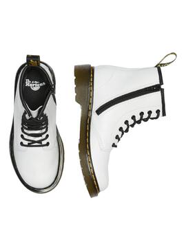 Bootss Dr. Martens 1460 Y Blanc Romario pour Garçons