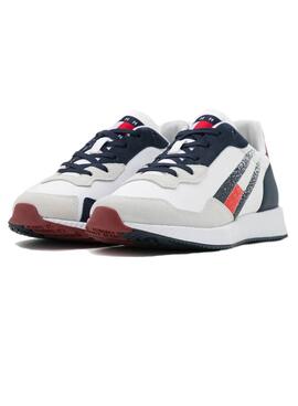 Baskets Tommy Jeans Track Cleat Mix Runner Rwb