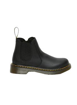 Bootss Dr Martens Chelsea 2976 J Noire Pour Garçons