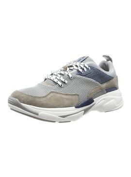 Chaussure Pepe Jeans Sinyu Gris Homme