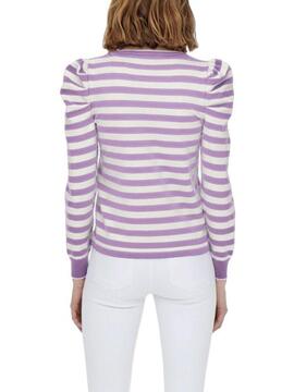 Pull Only Kelcina Lila Pour Femme
