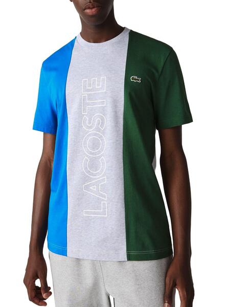 T shirt lacoste clearance rayé