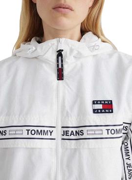 Veste Tommy Jeans Chicago Blanc pour Femme