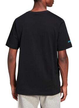 T-Shirt Adidas Outline Logo Noire pour Homme