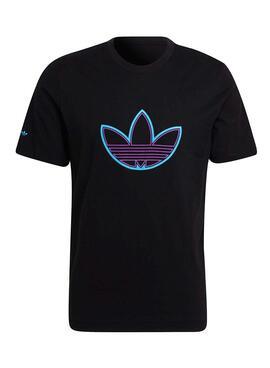 T-Shirt Adidas Outline Logo Noire pour Homme