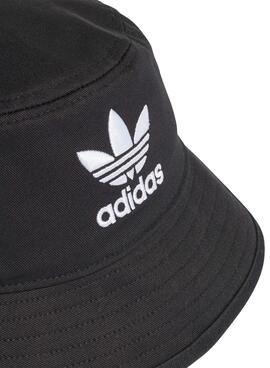 Chapeau Adidas Seau Logo Noire Pour Garçon et Fille