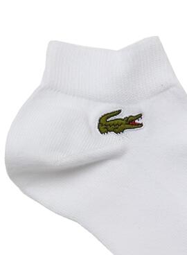 Chaussettes Lacoste RA4183 Pack 3 Blanc