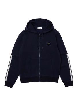 Veste Survêtement Lacoste SH1209 Bleu Marine pour Homme