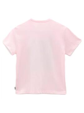 T-Shirt Vans Bijou Léopard Rose pour Fille