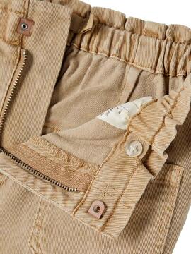 Pantalon Name It Bella Beige pour Fille