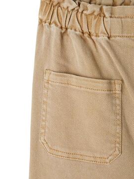 Pantalon Name It Bella Beige pour Fille