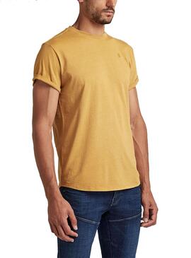 T-Shirt G-Star Lash Amarilla pour Homme