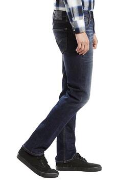 Pantalon Jeans Levis 511 Slim Bleu Oscuro pour Homme