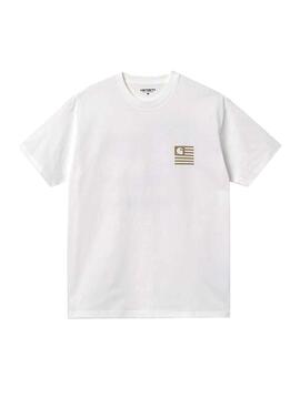 T-Shirt Carhartt Medley State Blanc pour Homme
