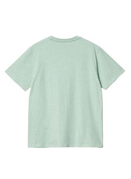 T-Shirt Carhartt Pocket Vert pour Homme