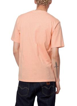 T-Shirt Carhartt Pocket Corail pour Homme