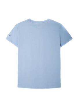 T-Shirt Pepe Jeans New Art Bleu pour Garçon