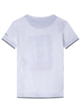 T-Shirt Pepe Jeans Cannon Blanc pour Garçon