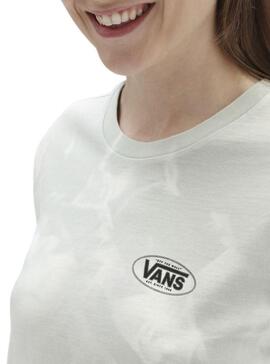 T-Shirt Vans Reflectionz Tie Dye Vert pour Femme