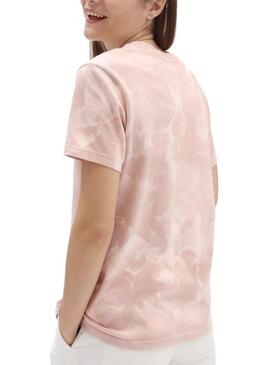 T-Shirt Vans Reflectionz Tie Dye Rose pour Femme