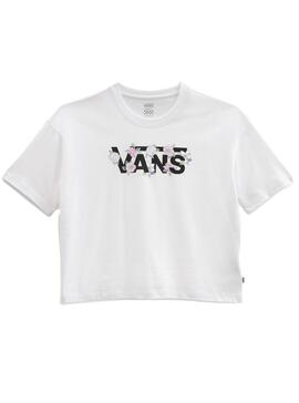 T-Shirt Vans Flow Rina Blanc pour Femme