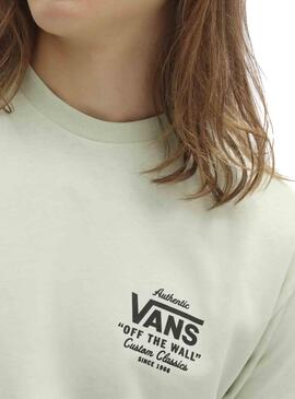 T-Shirt Vans Holder Classic Vert pour Homme