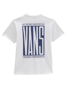 T-Shirt Vans Type Stretch Blanc pour Homme
