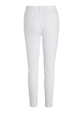 Pantalon Vila Skinnie It Blanc pour Femme