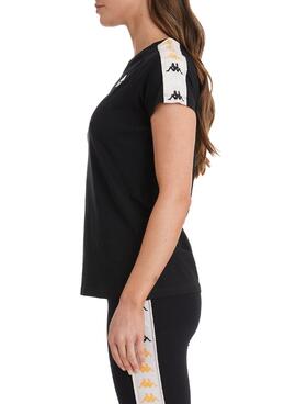T-Shirt Kappa Apan Authentic Noire pour Femme