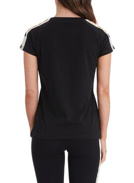 T-Shirt Kappa Apan Authentic Noire pour Femme