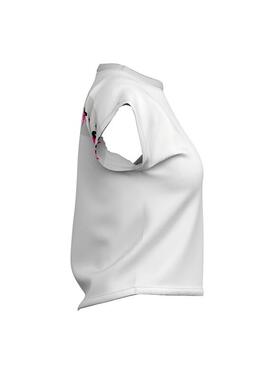 T-Shirt Kappa Lavars Authentic Blanc pour Femme