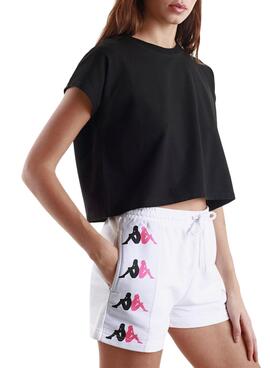 T-Shirt Kappa Lavars Authentic Noire pour Femme