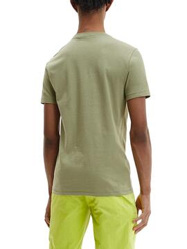 T-Shirt Calvin Klein Seasonal Monogram Vert