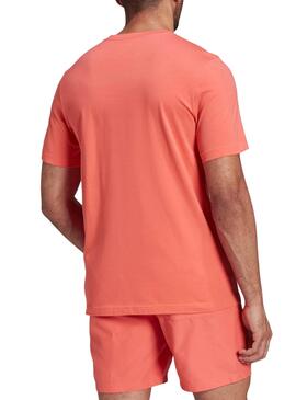 T-Shirt Adidas Loungewear Rose pour Homme