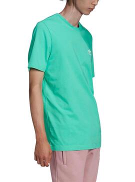 T-Shirt Adidas Loungewear Vert pour Homme