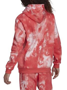 Sweat Adidas Essential Tie Dye Rose pour Homme