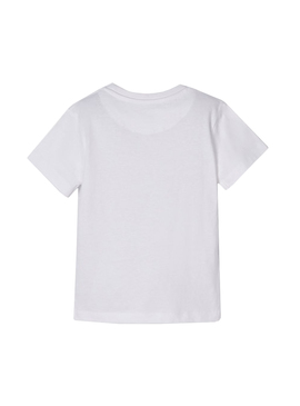 T-Shirt Mayoral Fly Blanc pour Fille