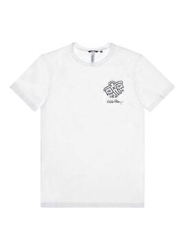 T-Shirt Antony Morato Ketih Haring Blanche Homme