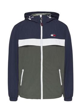 Brise-vent Tommy Jeans Chicago Colorblock Homme