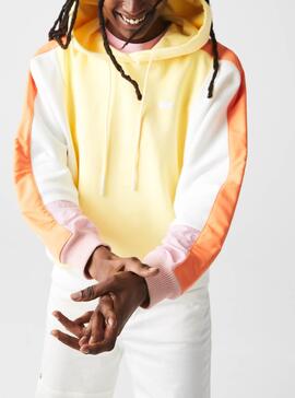 Sweat Lacoste Live Colorblock Multi Pour Femme