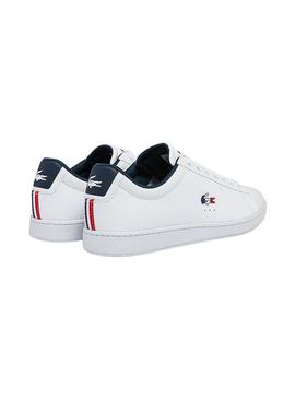 Baskets Lacoste Carnaby Evo Blancs pour Homme