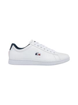 Baskets Lacoste Carnaby Evo Blancs pour Homme