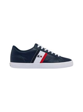 Baskets Lacoste Lerond Tricolore Pour Homme